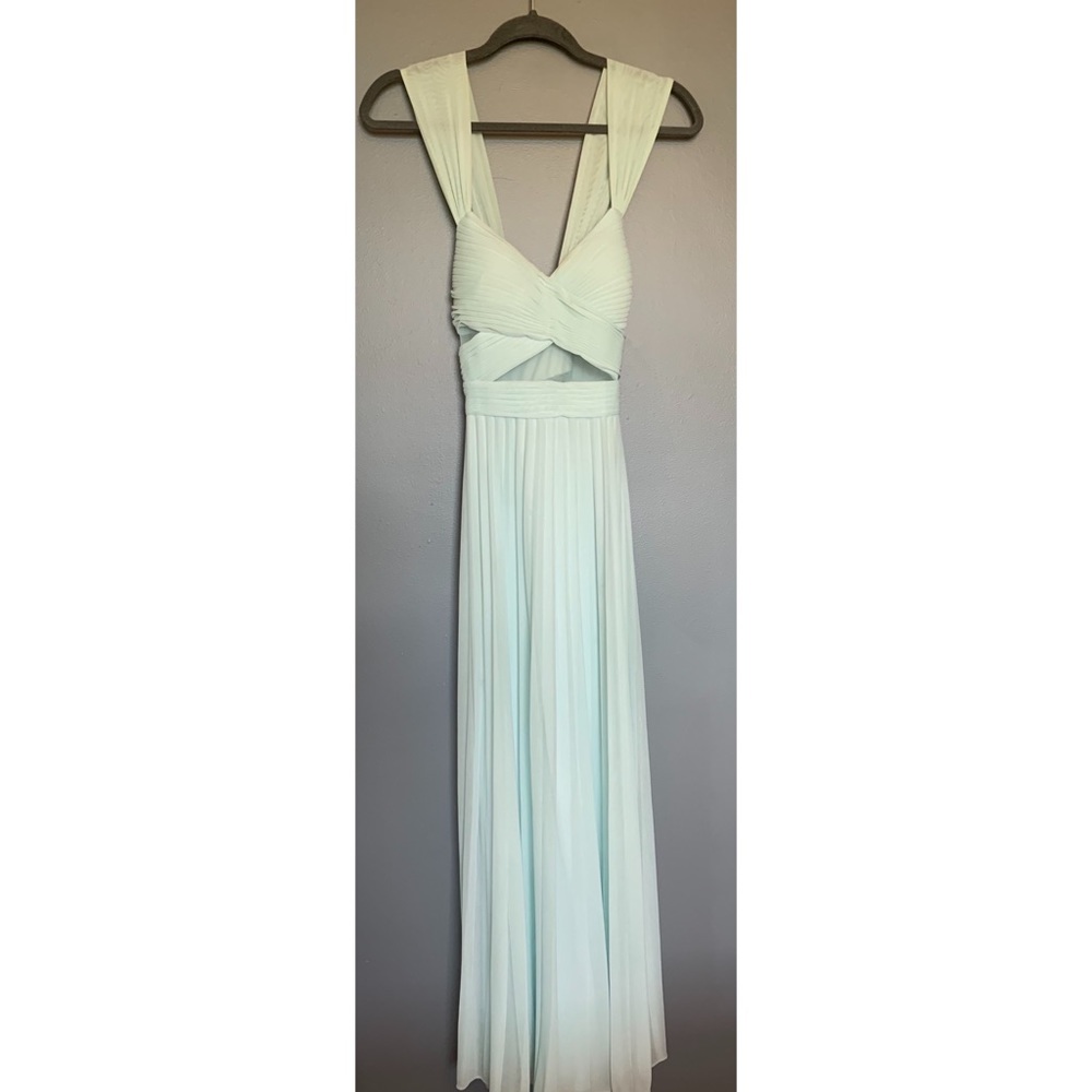Aqua Maxi Dress
